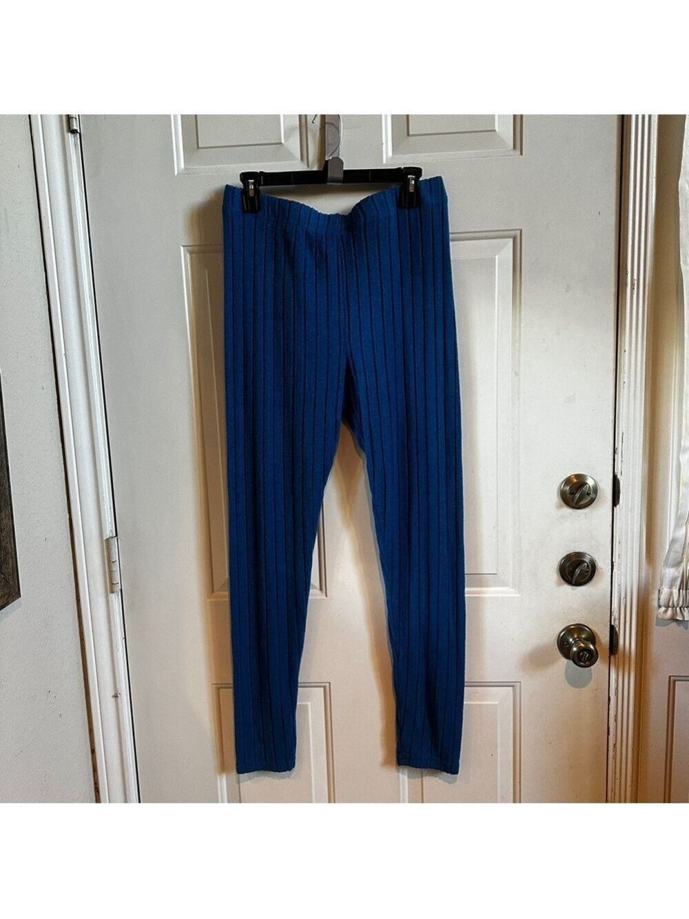 Blue Ribbed Knit Set XL - Picture 8 of 13